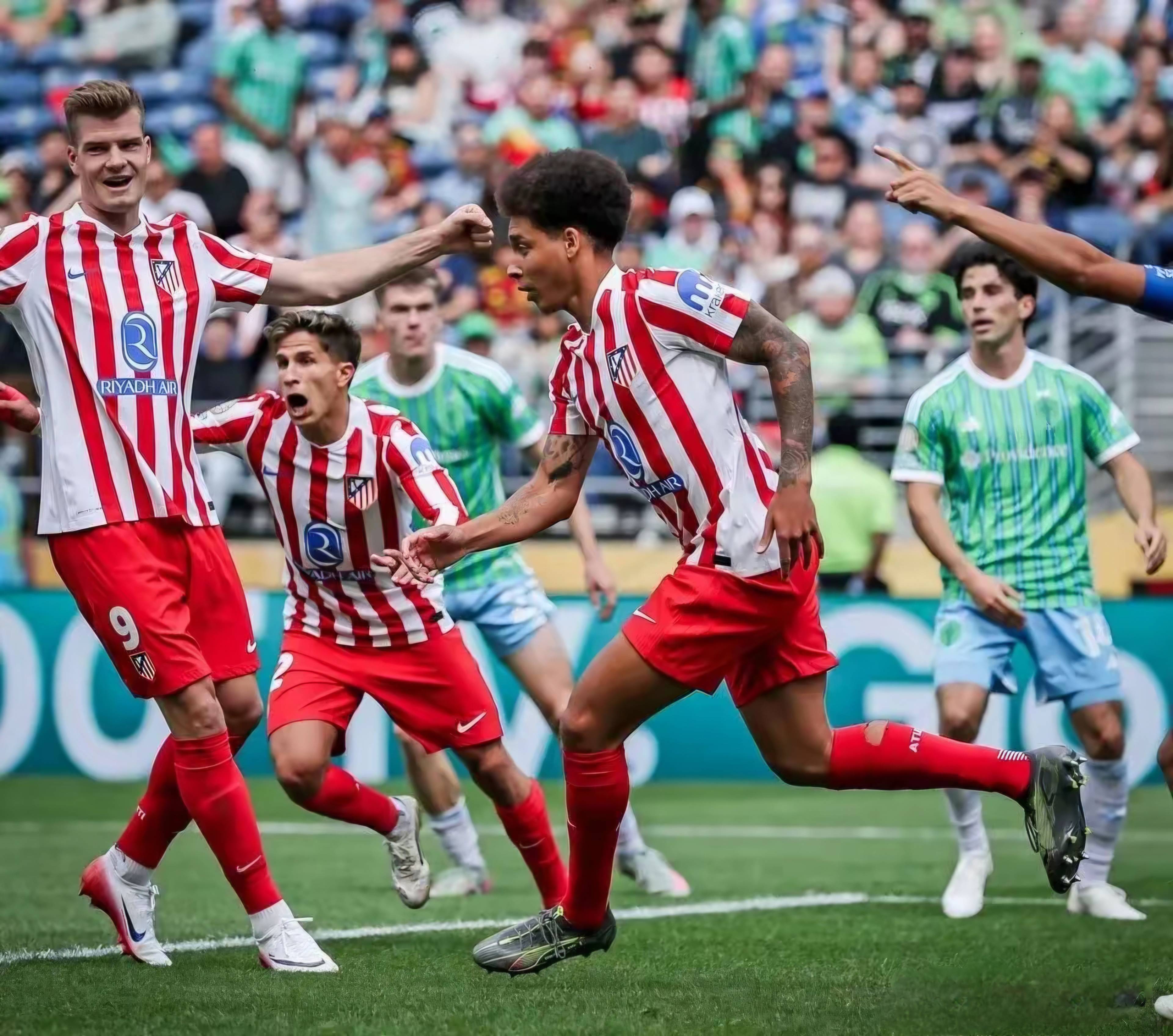 关于马竞新援表现抢眼，成为球队亮点的信息